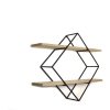Houten wandrek